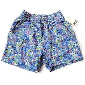 New Tea Size 6 Floral Paperbag High Waist Shorts Collection NWT Island